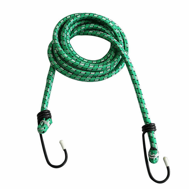 Elastic Bungee Cords Hooks Bikes Rope Tie Luggage Car Strap Roof Rac.l8