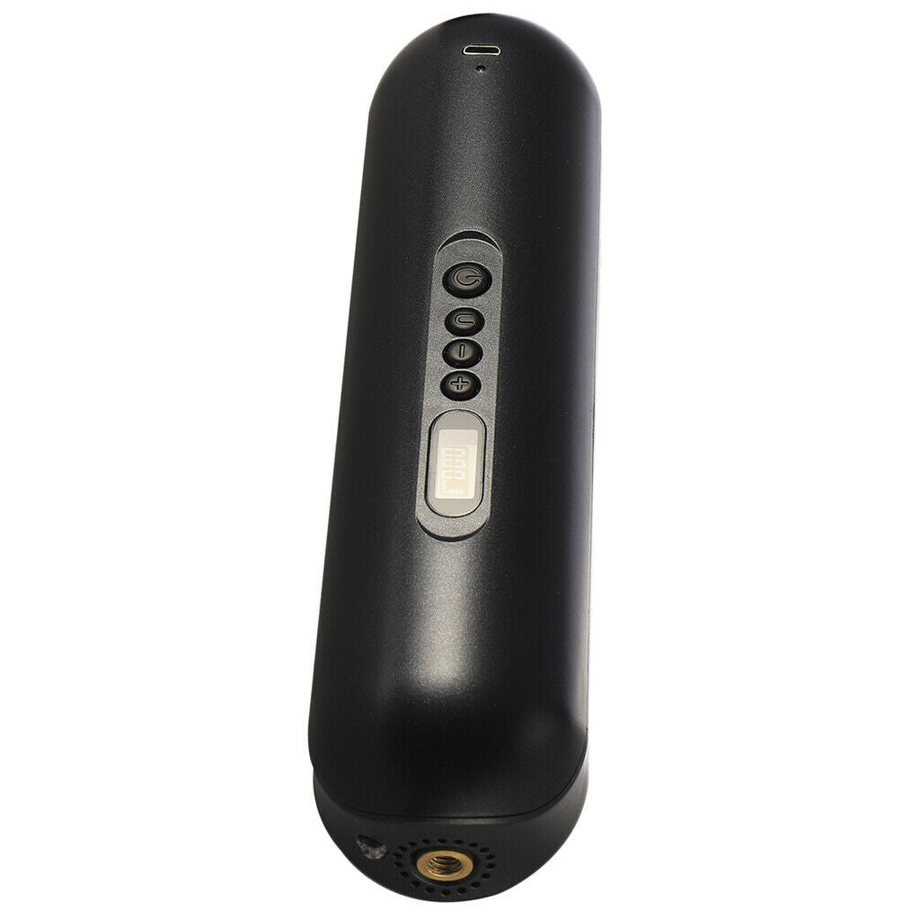 Portable Air Compressor Tire Inflator Pump for Bicycle Tire Ball Black