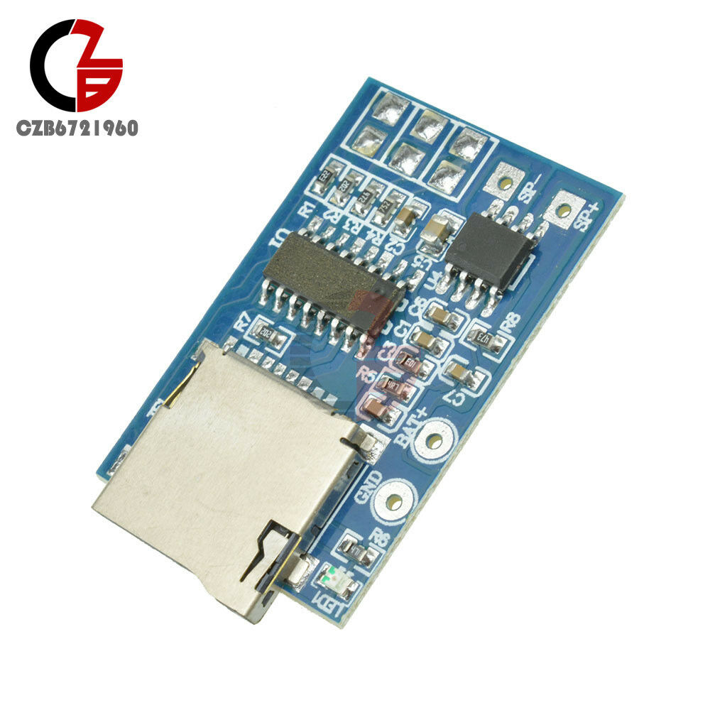 2PCS GPD2846A TF Card MP3 Decoder Board 2W Amplifier Module for Arduino New