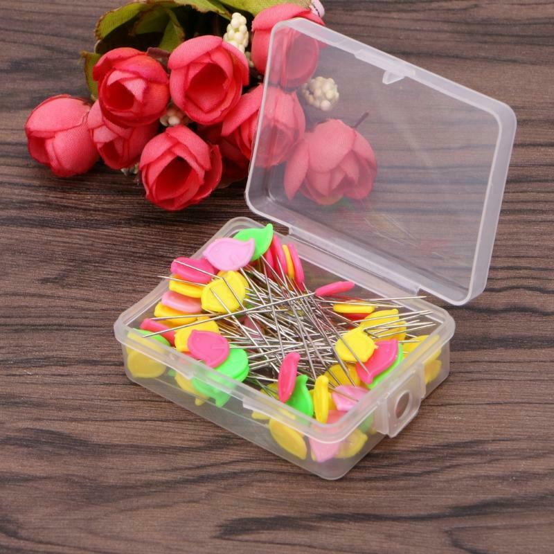 80Pcs Patchwork Pin Bird Button Head Pins DIY Quilting Tool Sewing Accessories