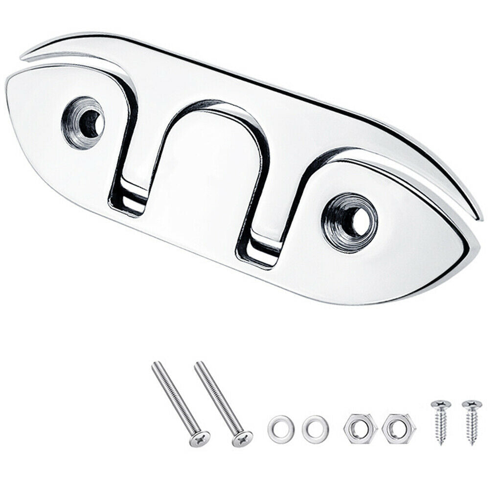 Boat Cleat Easy Installation Yacht Parts Folding Fasteners Fit for Boats