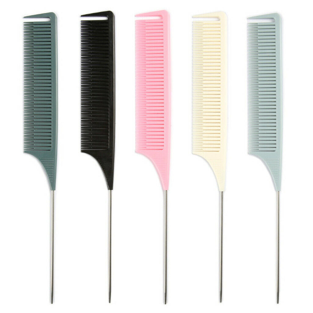 Pro Sectioning Weave Highlighting Foiling Hair Comb for Salon Styling Dyeing