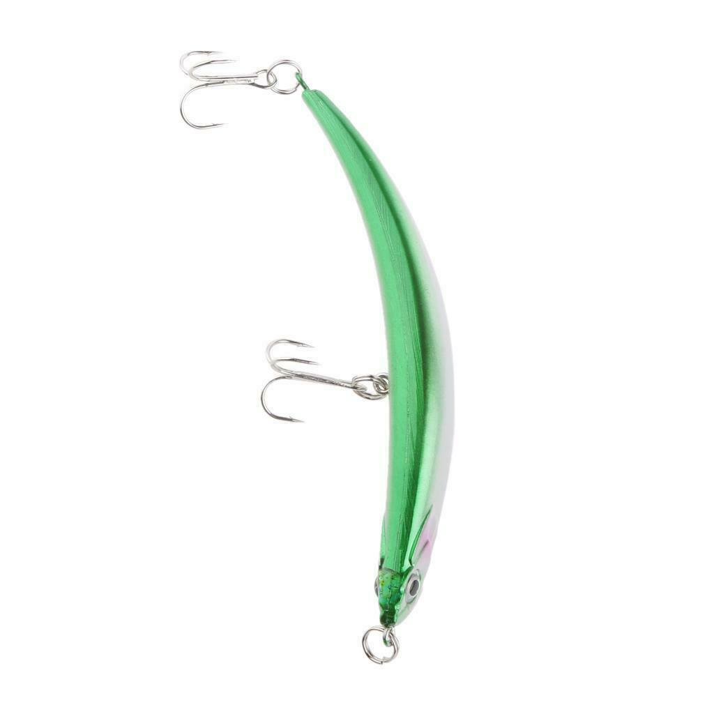 2pcs/lot Soft Plastic Fishing Lures Fishing Baits 11 cm/4.3 inch Green / Blue