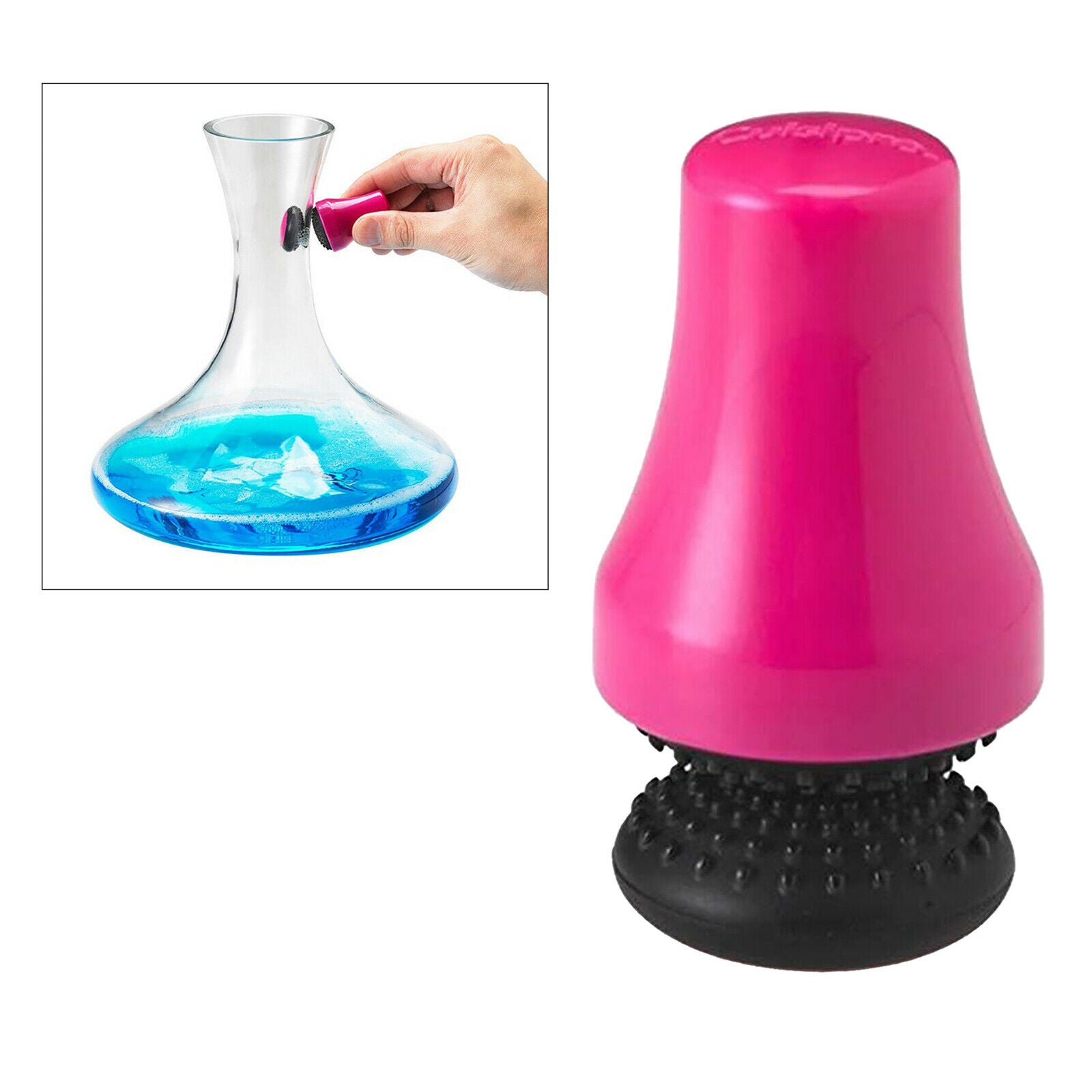 4pcs Magnetic Glass Cleaner Silicone Cleaning Brush Glass Spot Cleaner Scrubber