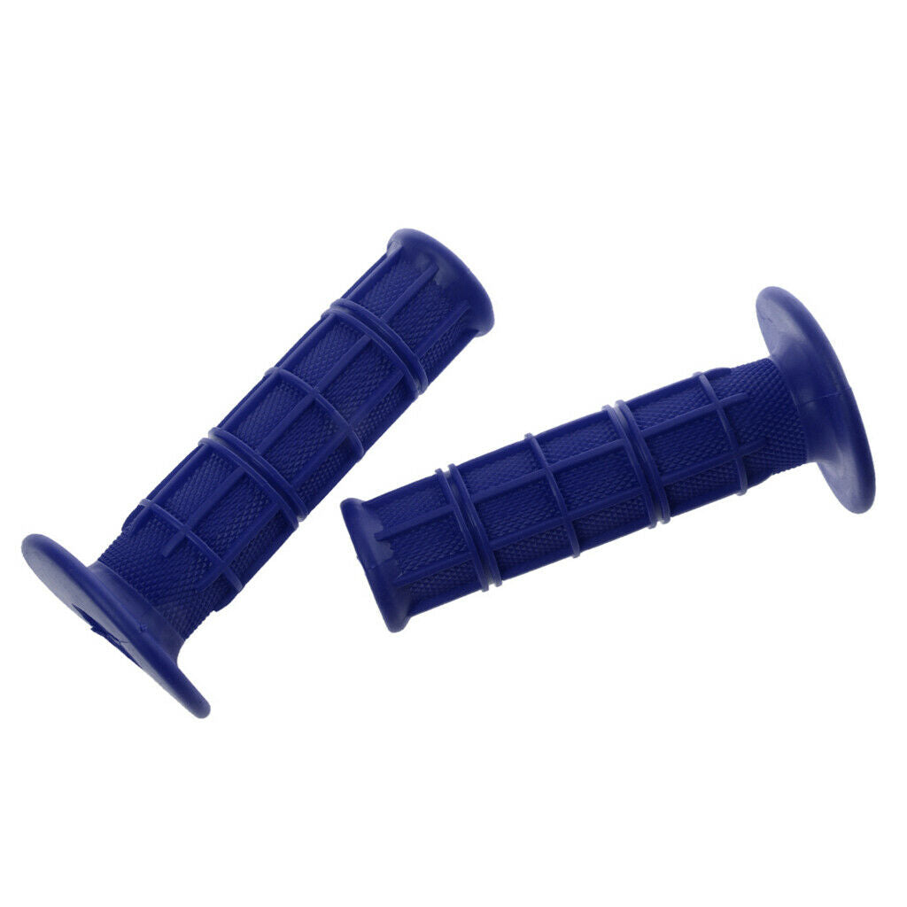 3 Pair 22MM 7/8" Handlebar Rubber Gel Hand Grips Motorcycle ATV 3 Color