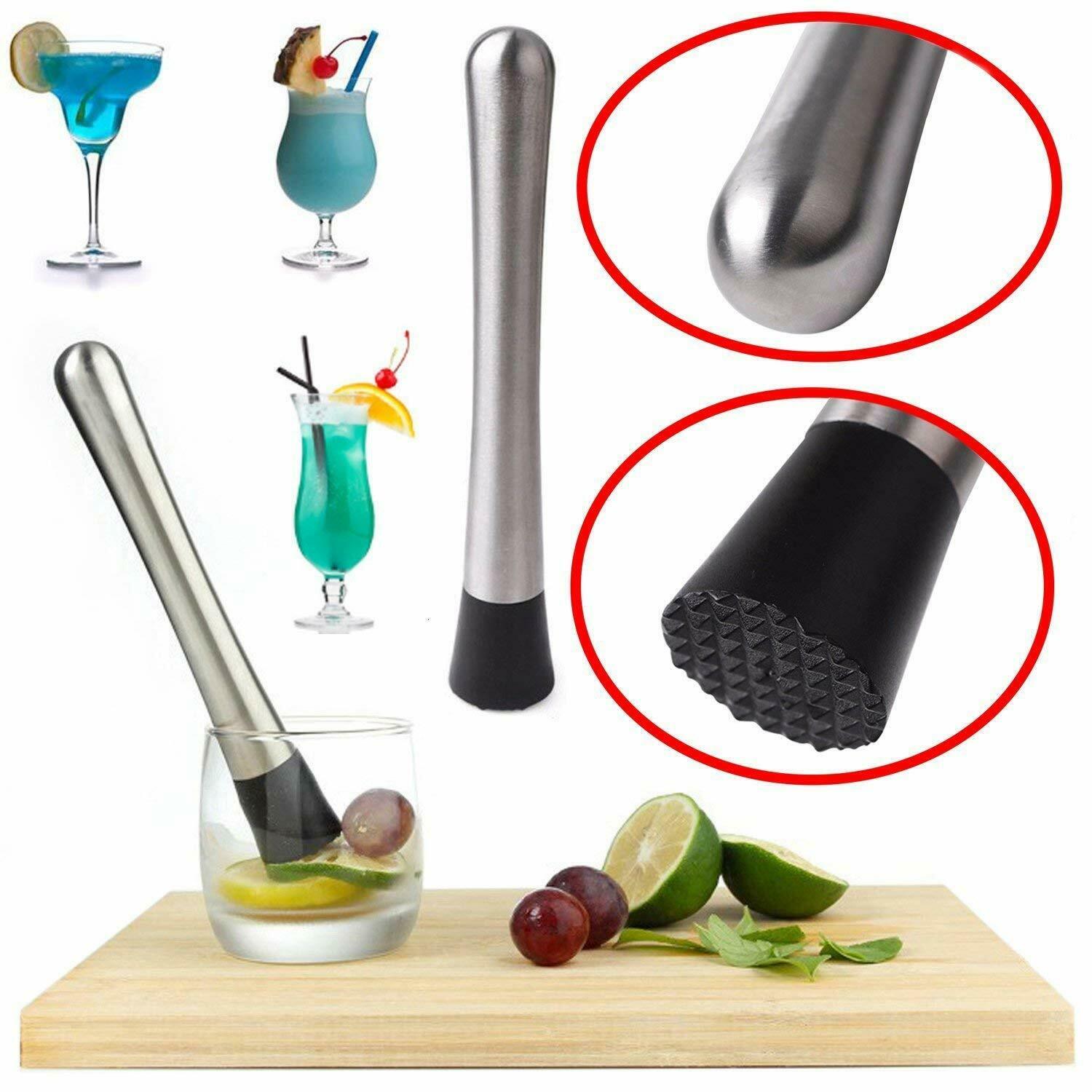 12pcs 350ML Cocktail Shaker Mixer Drink Bartender Martini Tools Bar Set Kit NEW