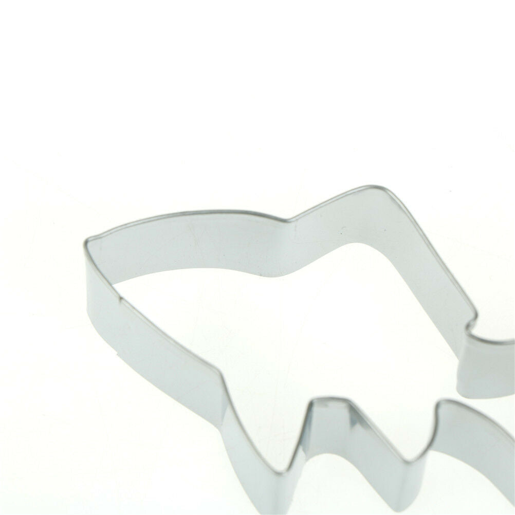 fish shaped stainless steel cookie cutter biscuit cutter baking cookies mold  Tt