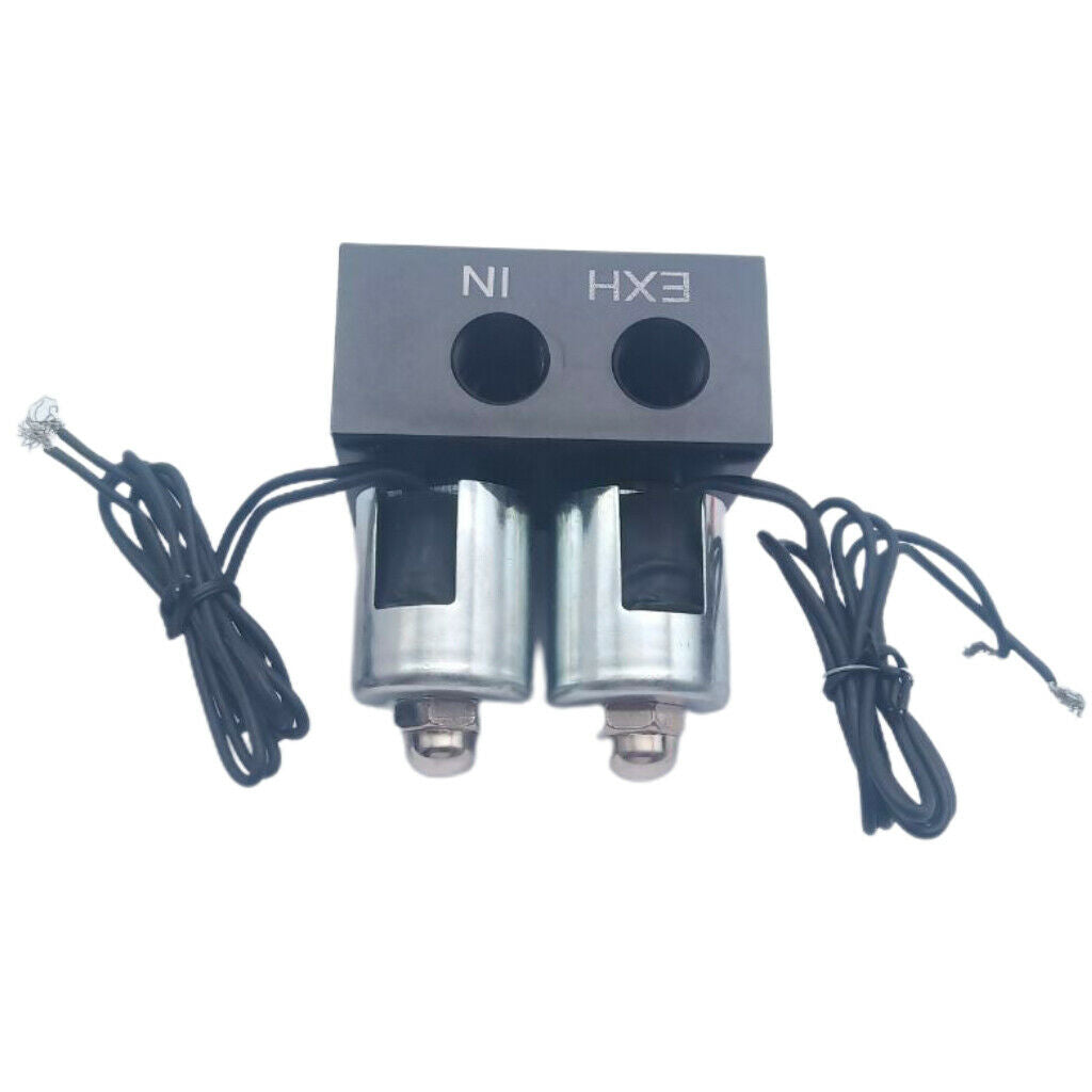 12v Solenoid Valve Air ride Suspension manifold pneumatic shock absorber double
