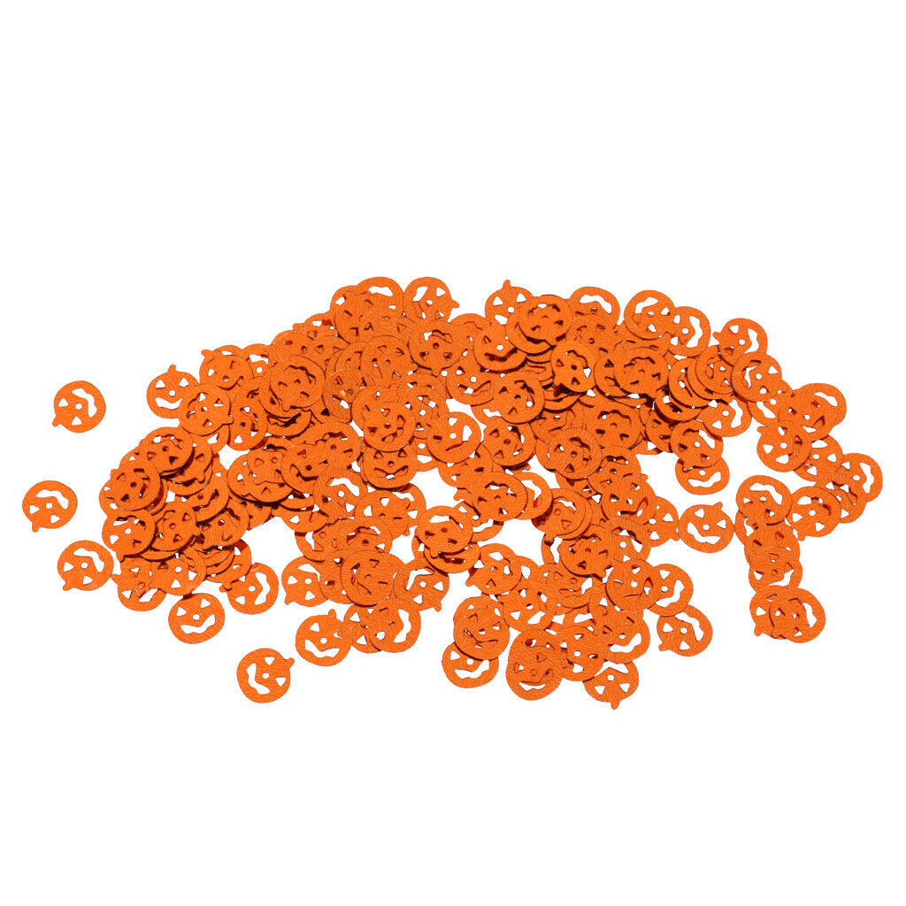 Halloween Thanksgiving Day Pumpkin Table Confetti Sprinkles Scatters 15g