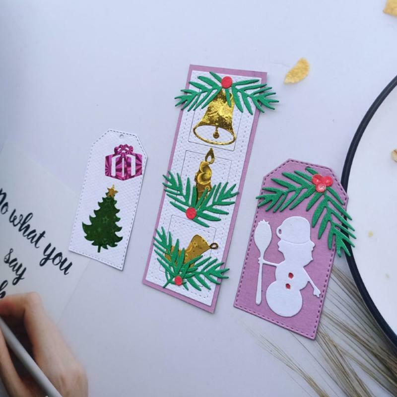 Christmas Tree Gift Metal Cutting Dies Stencil DIY Scrapbooking Album Paper Card
