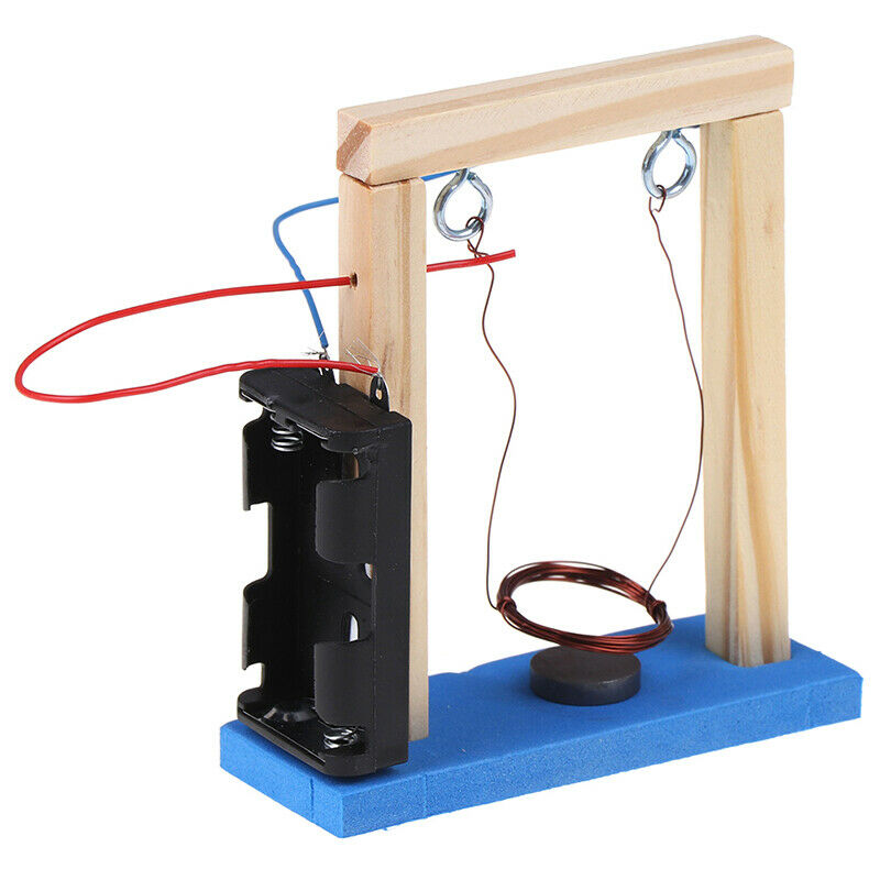 Invention experiment wood electromagnetic science DIY swing set educational  Kt