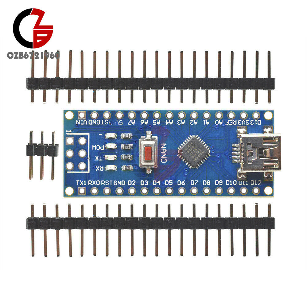 5PCS Nano V3.0 5V 16MHz Mini USB ATmega328 CH340G Driver Micro-Controller Kit