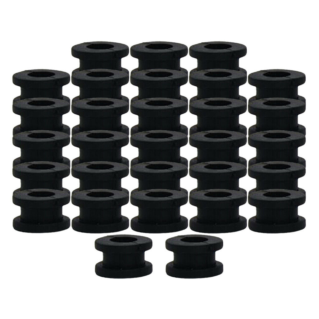30pcs Motorcycle Fairings Grommets Bolt Rubber Kit For Yamaha yzf R1 R6