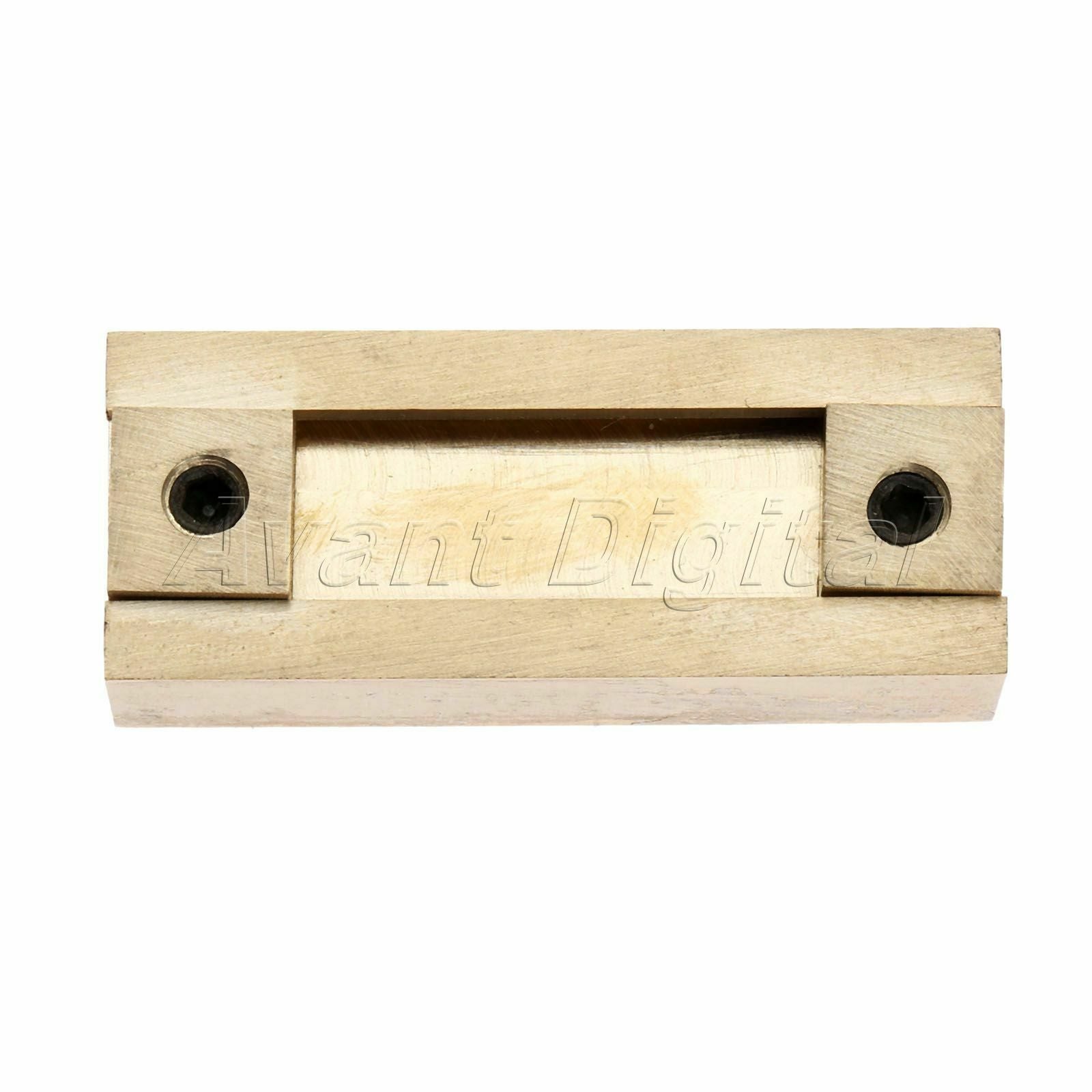 Brass Alphabet Letter Font Stamp T-Slot Fixture Holder Leather Craft Tool