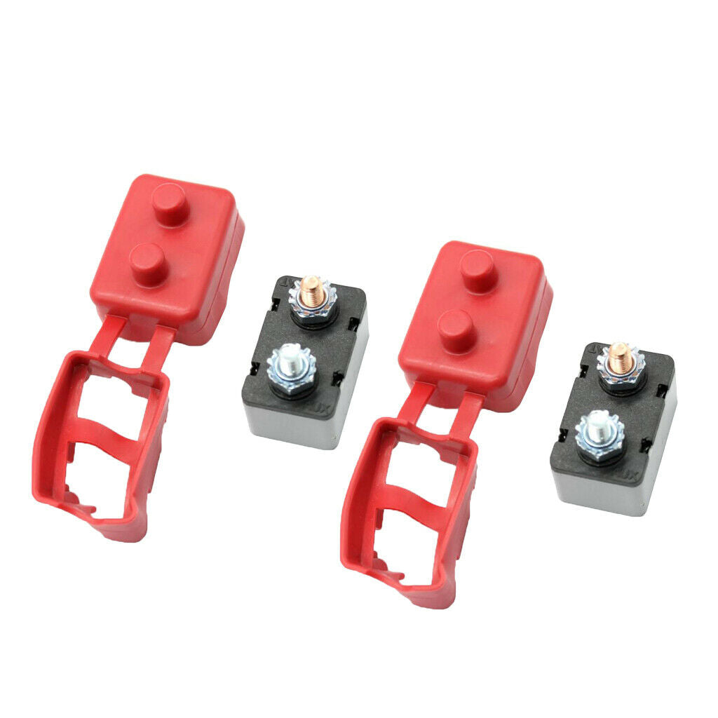 2pc 24V 40A Circuit Breaker Manual Circuit Breaker Circuit Breaker For Audio