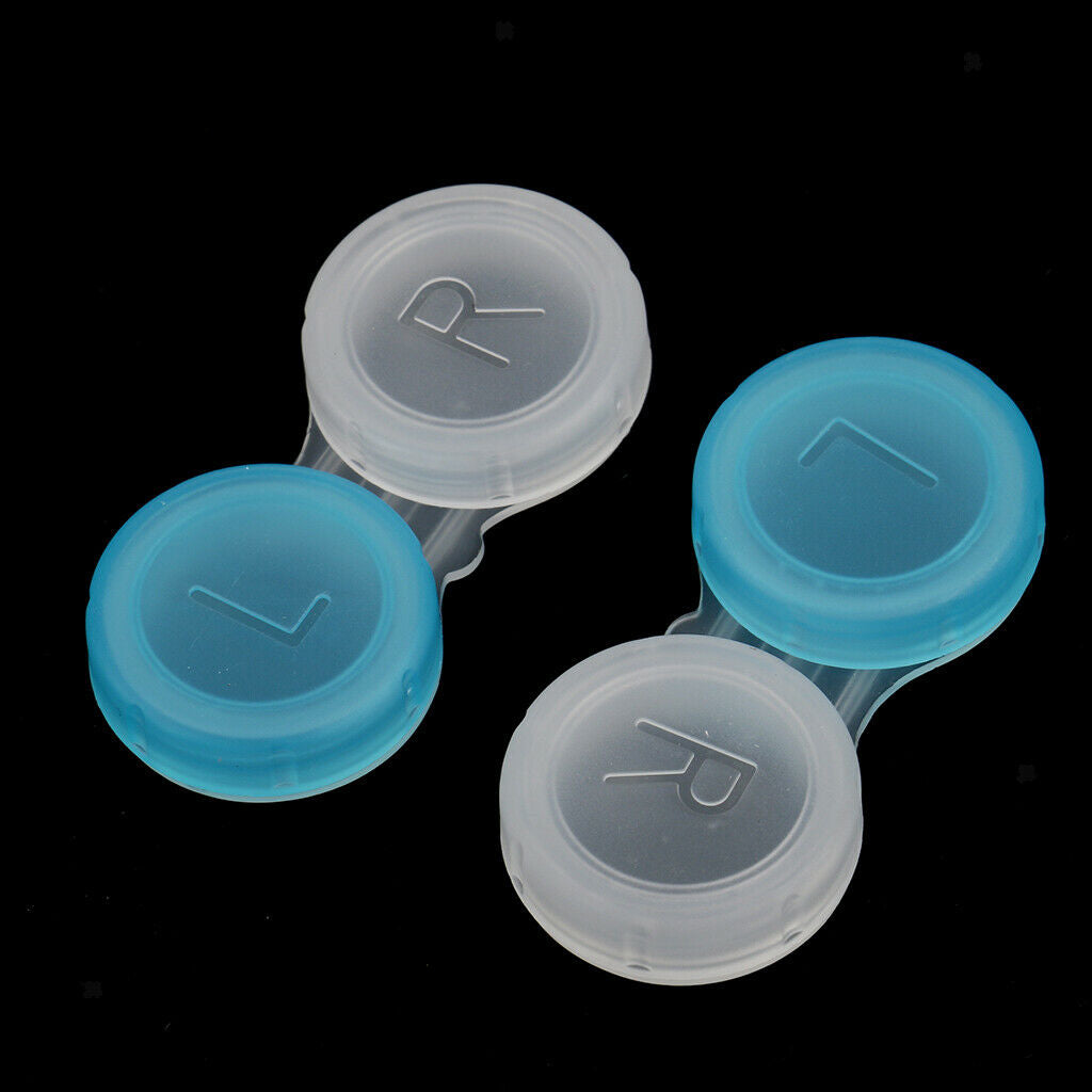Lot of 20pcs Portable Travel Mini Contact Lens Boxes Travel Soaking Cases