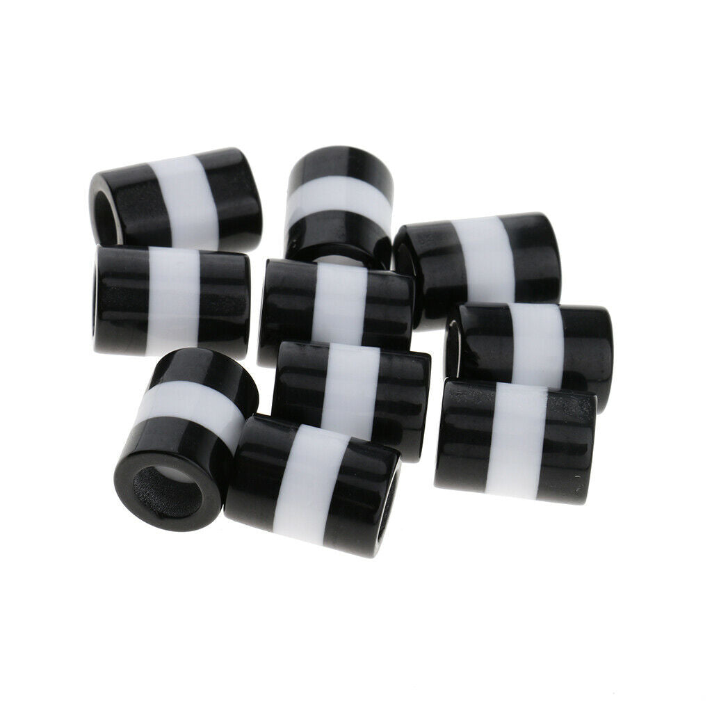 10 Pieces Lined Micro Rings Links Beads for Wigs Hair Extensions, Great for