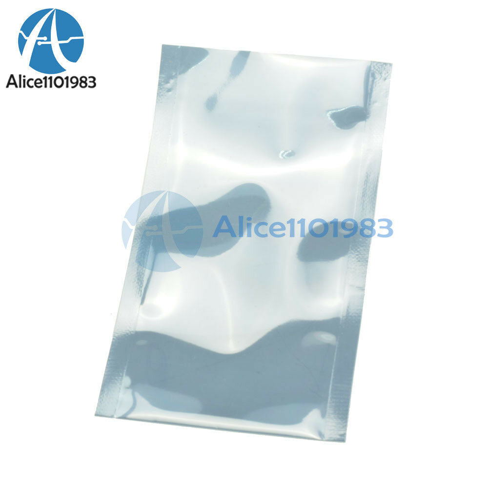 50PCS Aluminized ESD Anti-Static Shielding Bags 60 x 100mm