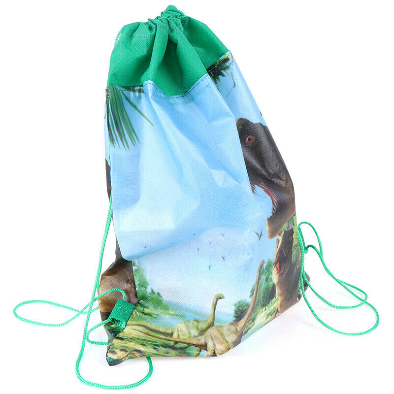 Jurassic Dinosaur Theme Decorate Non-woven Fabric Babyshower Drawstring`G.l8