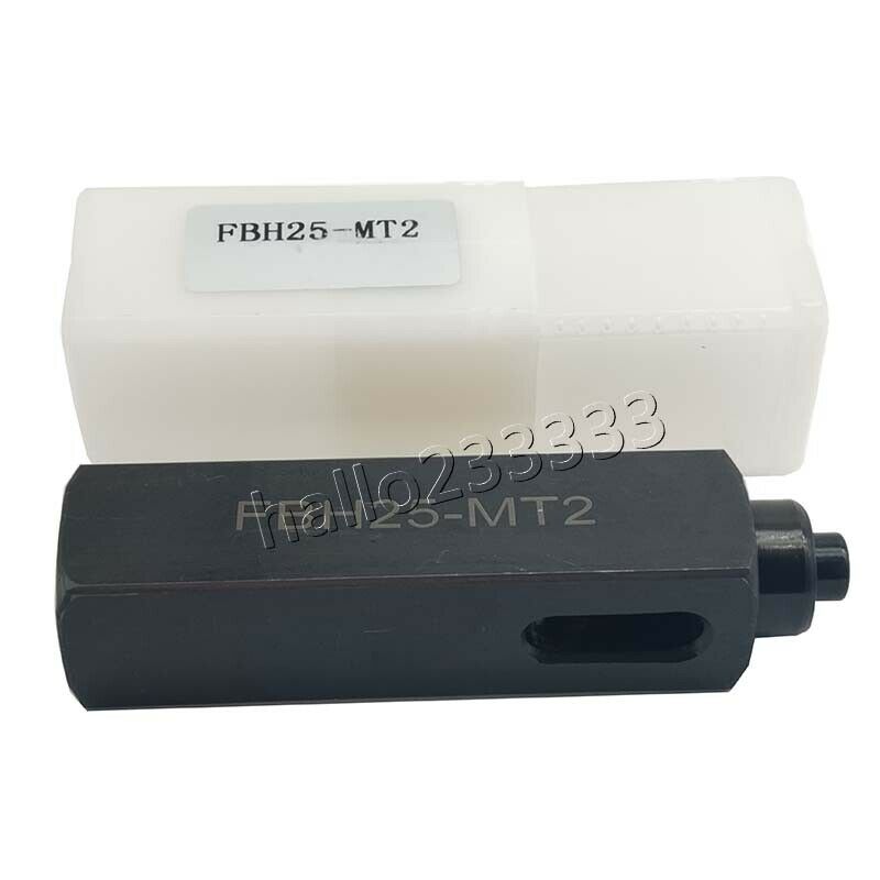 FBH25 MT2 /25X25-MT2 taper shank for 25mm holder Install the flat tail with