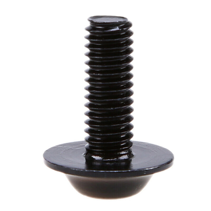 Rack Plating M6 Bolt Kit Clips Screws Washers Universal For Motorcycle Sportbike