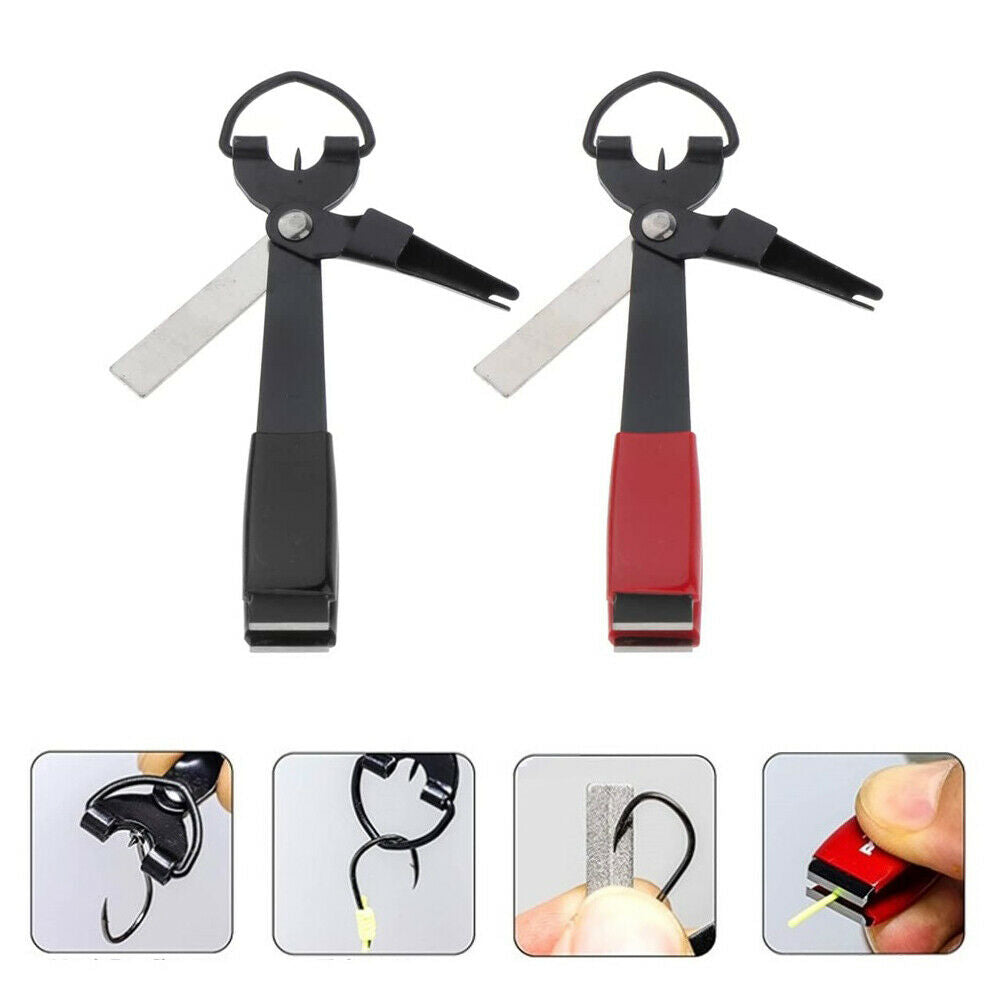 2x Fishing Line Nipper Cutter Clipper Quick Nail Knot Fishing Tackle Accs