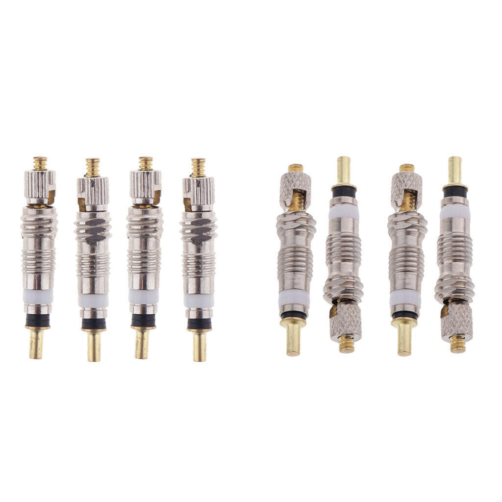 8x Bike Presta Valve Core  Cycle Removable Tubeless Parts with