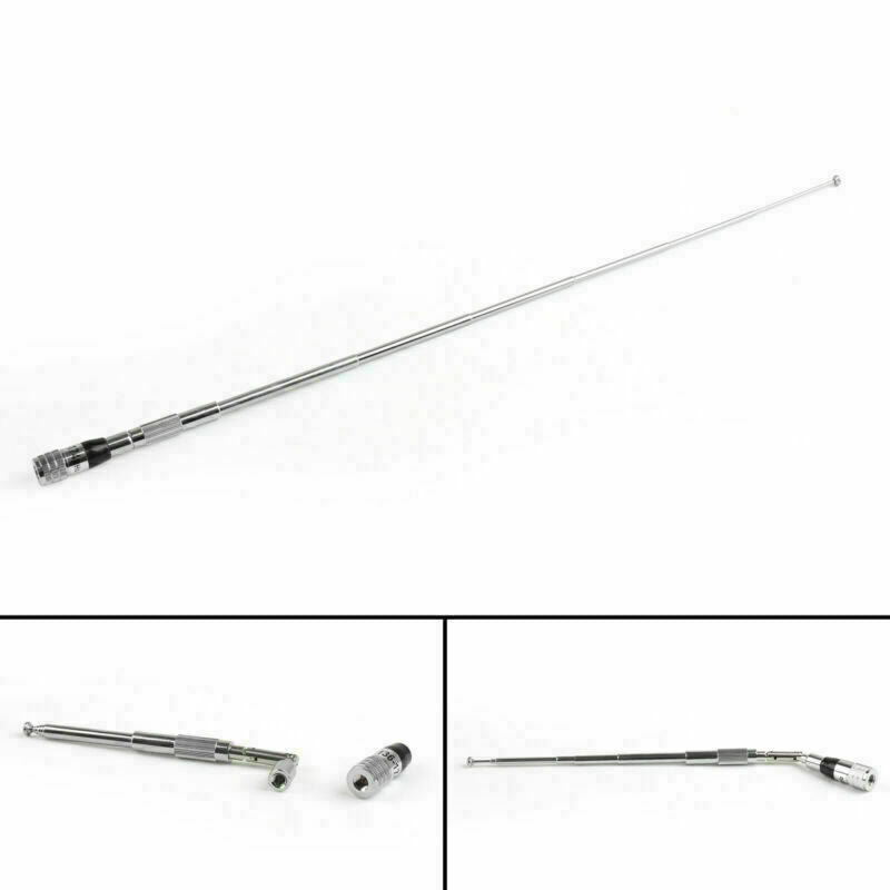 5Pcs VHF 136-174MHz SMA-Male Extendable Metal Bendable Antenna Ham Radio CA