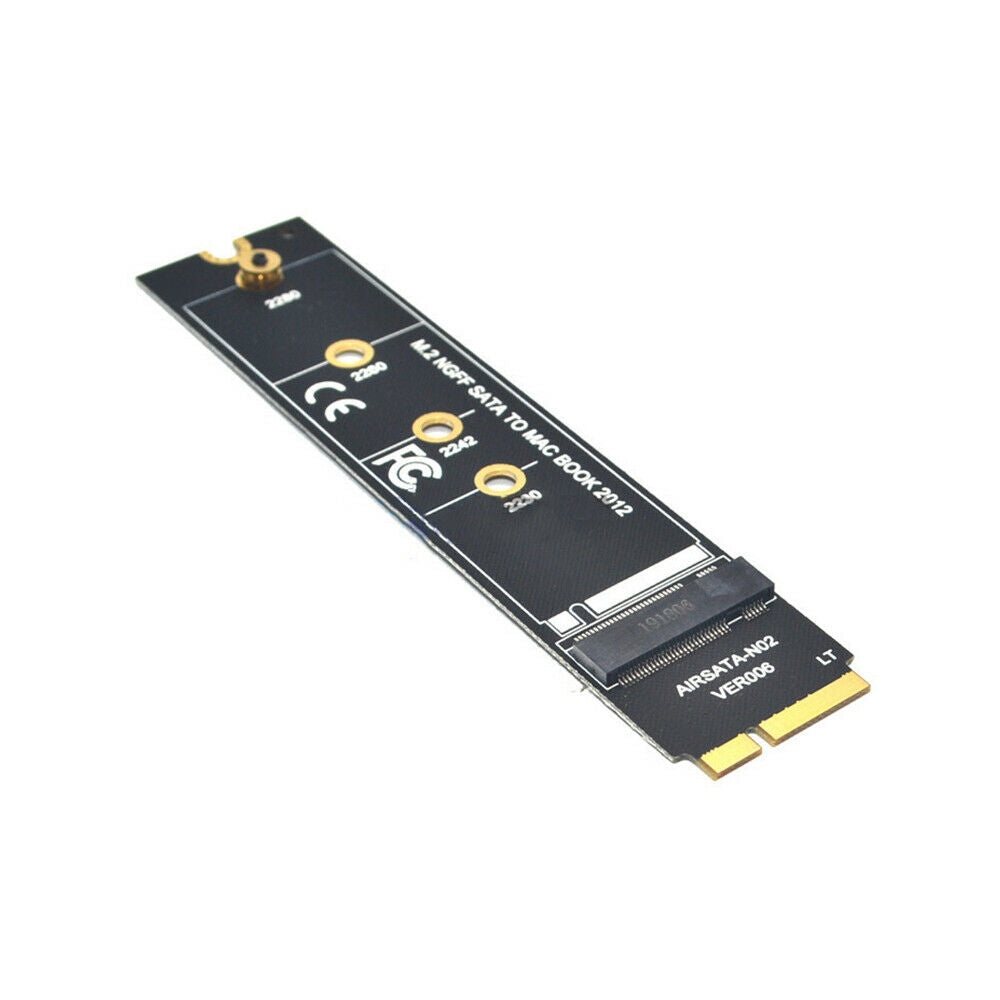 M.2 NGFF SATA SSD Converter Adapter Card For  2012 MacBook Air A1465 A1466