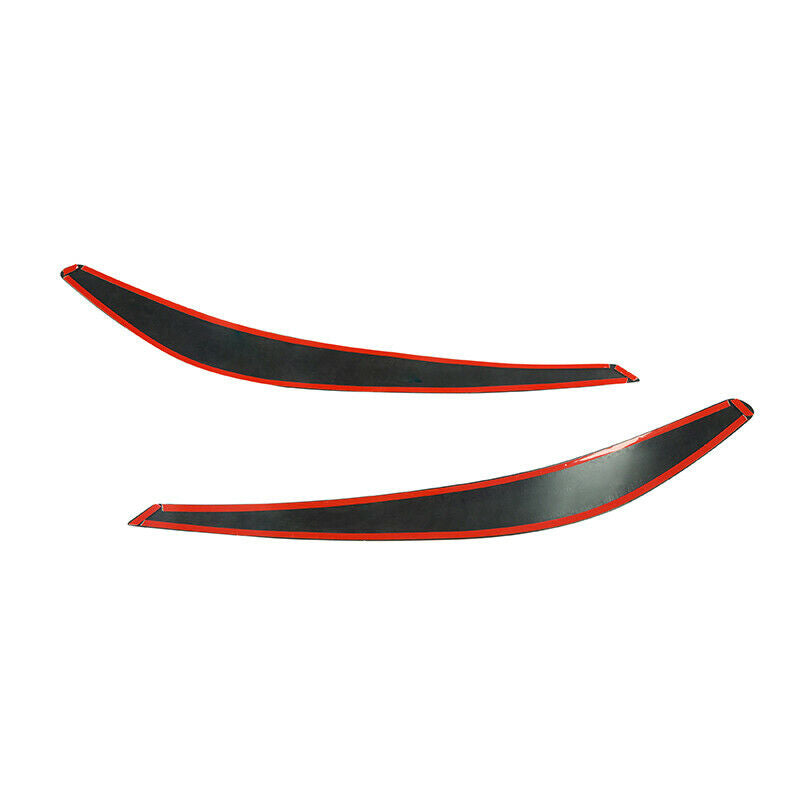 Left+Right Side Car Headlight Eyebrows Lid Black For Holden Sedan / Wagon / Ute