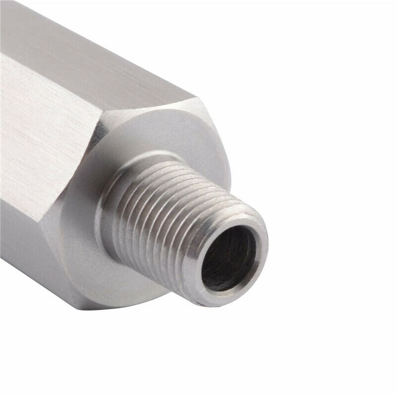 Oil Pressure Sensor Tee 1/8''NPT to Adapter Fitting Turbo Supply Feed Line Gauge