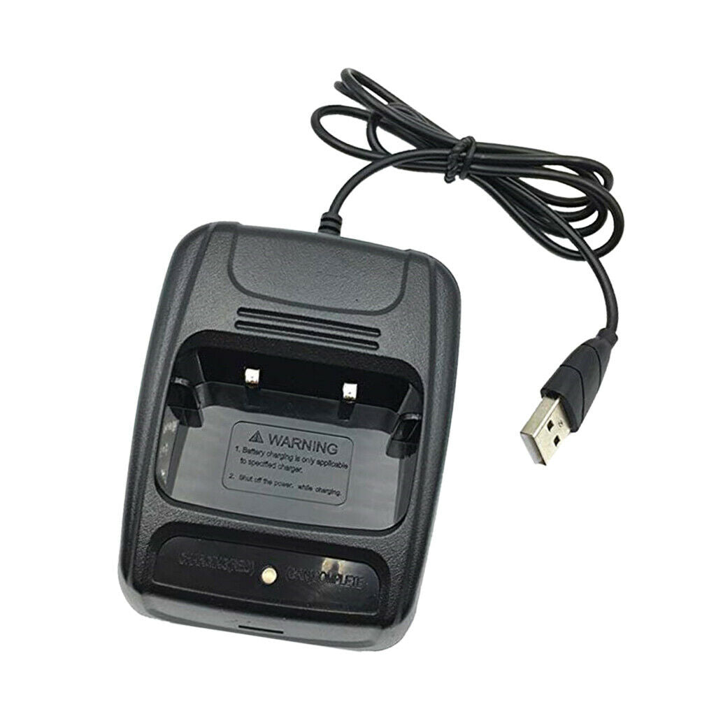 Desktop USB Charger Adapter for   BF 888S 777S 666s Walkie-Talkie