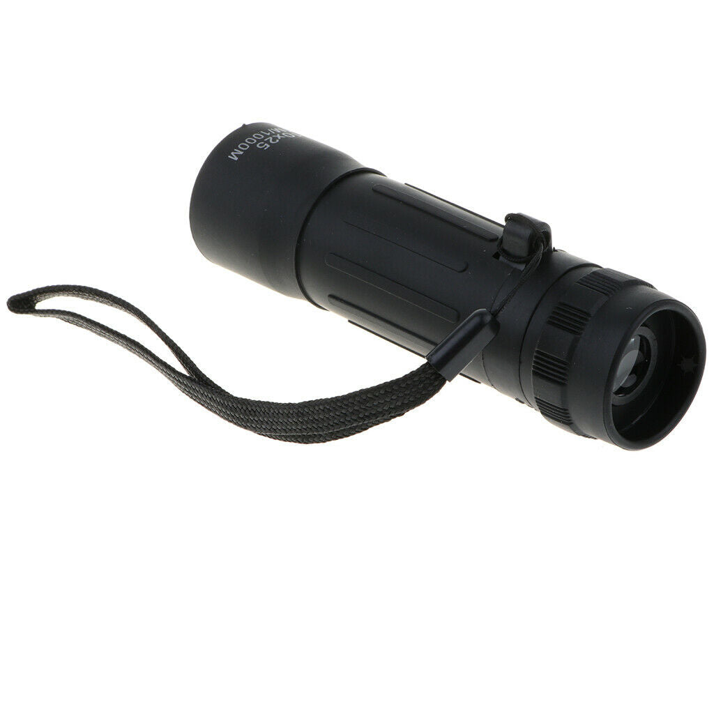 10x25 High Power Clear Monocular Telescope Bird Watching Outdoors Viewing