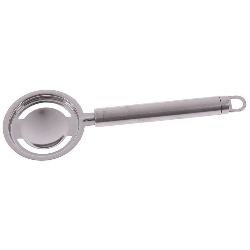 Stainless Steel Egg Yolk White Separator Cooking Tool Kitchen Gadget Silv.l8