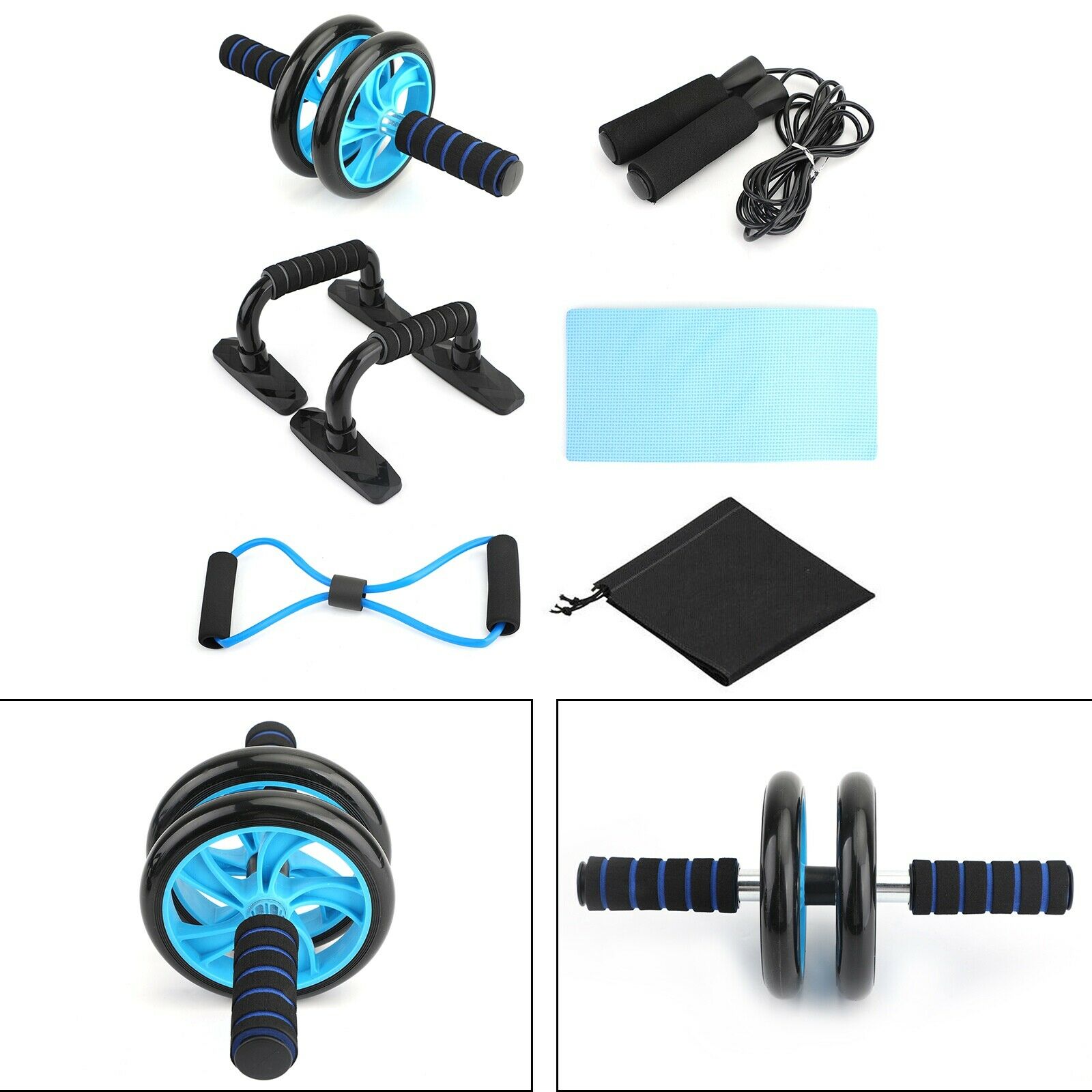 5-in-1AB Wheel Roller Kit AB Roller Pro with Push-UP B5
