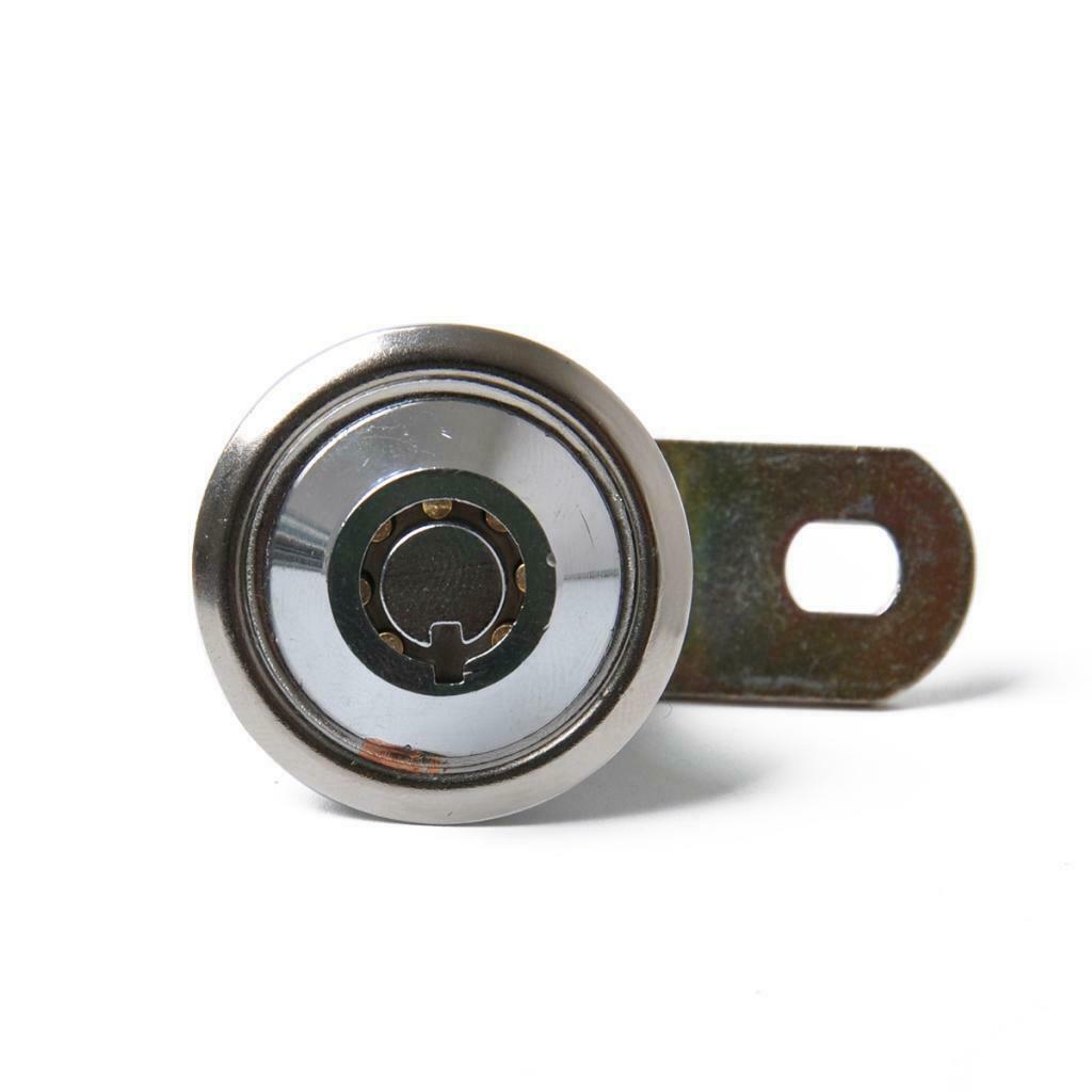 2x Tubular Cam Lock 180Deg & 2Key for Cabinet Toolbox Machine Replace Part