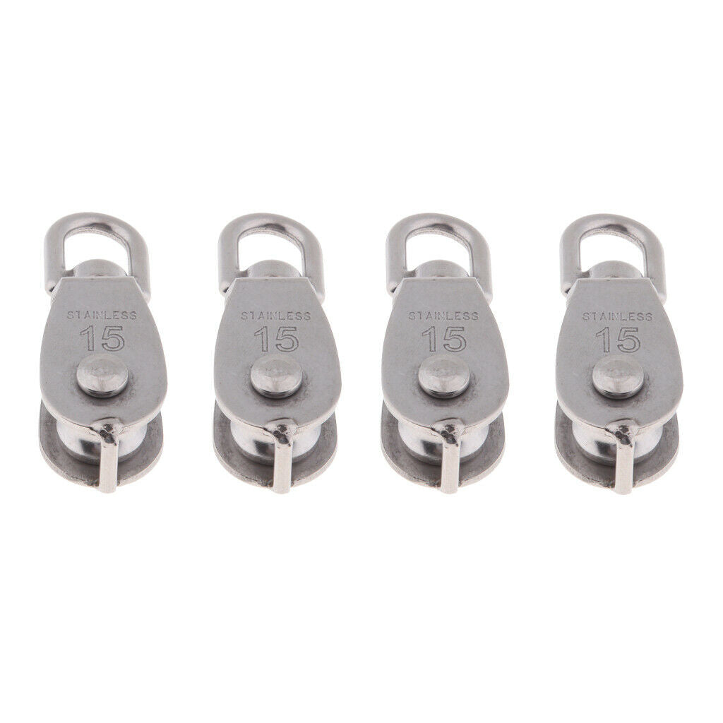 4 X Single Block And Tackle Crane Hook Block Block And Tackle Lifting Crane
