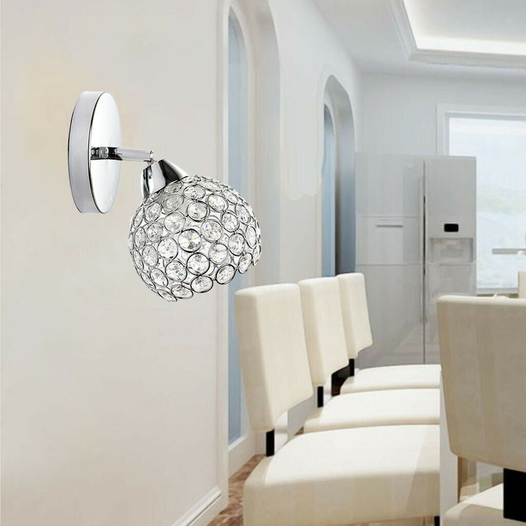 Modern Decorative Crystal Wall Light LED Wall Lamp Sconce Home Indoor Decor