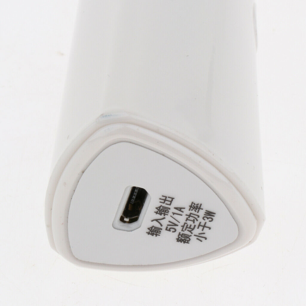 USB Vibration Face Eye Massager Wand Relieve Dark Circle Puffiness White