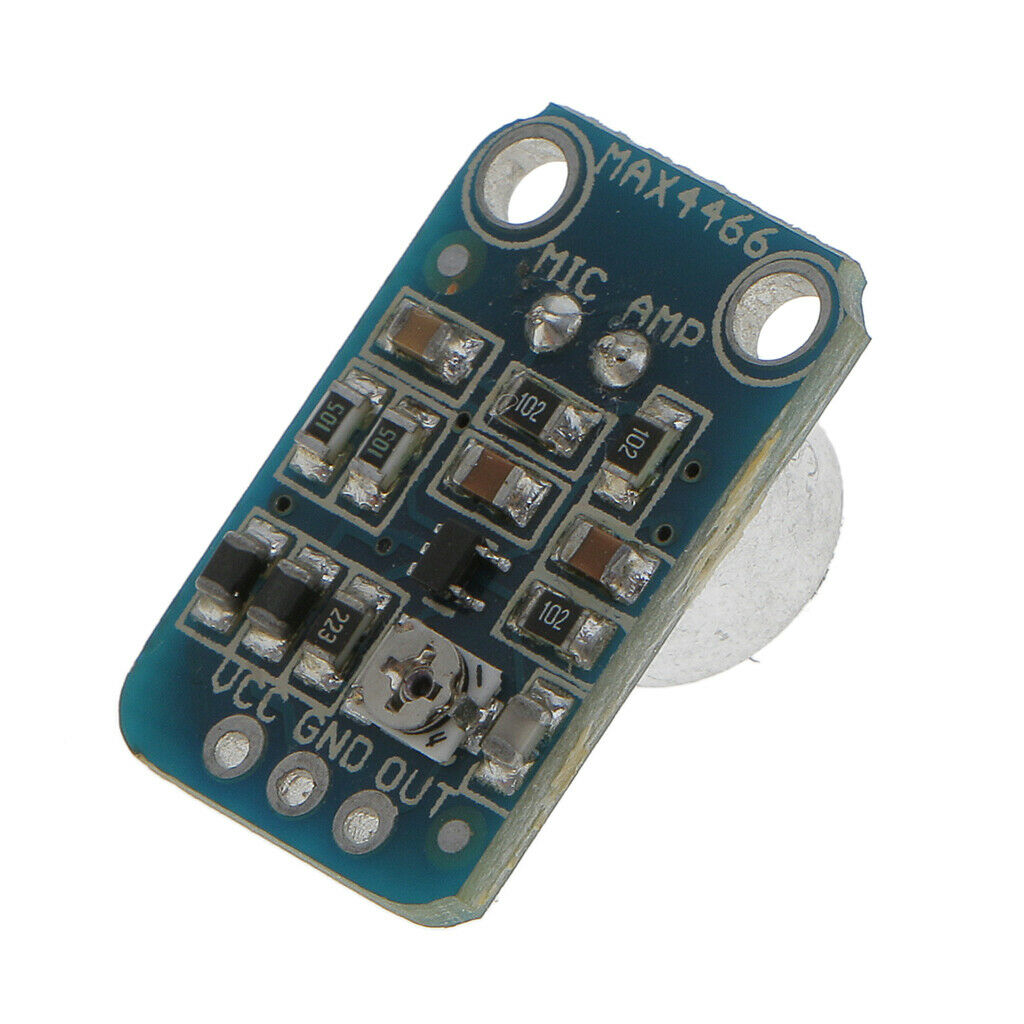 Electret Microphone Amplifier MAX4466 Adjustable Gain Breakout Module DIY