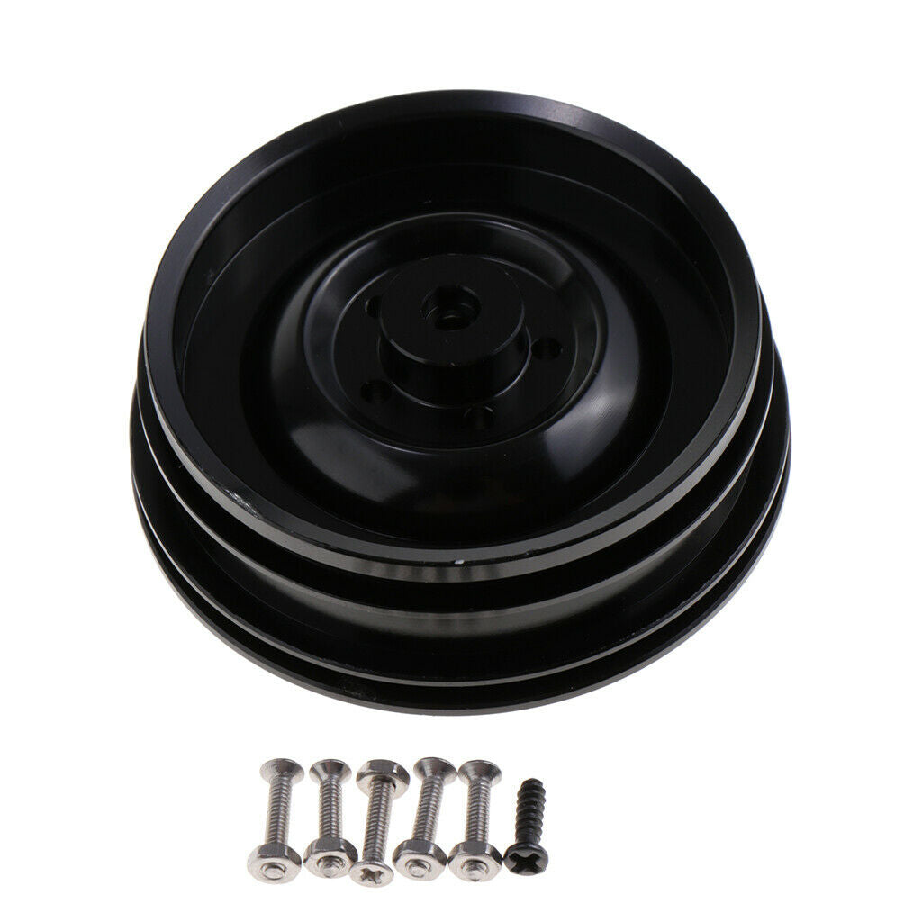 Black Metal Wheel Rim with Screws Spare Parts for JJRC Q65 1:10 Scale Military