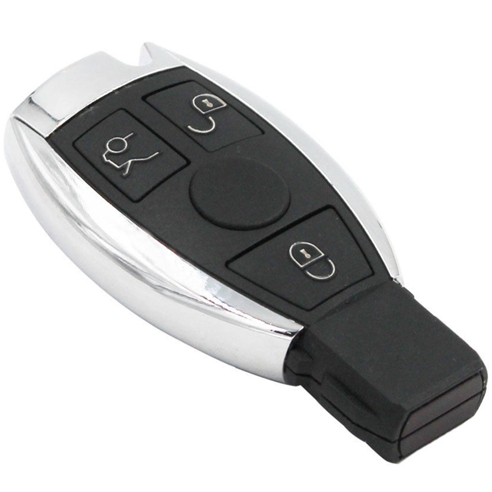 1Pc 3 Buttons Remote Key Fob 433MHz BGA With Chip For Mercedes Benz 2000+