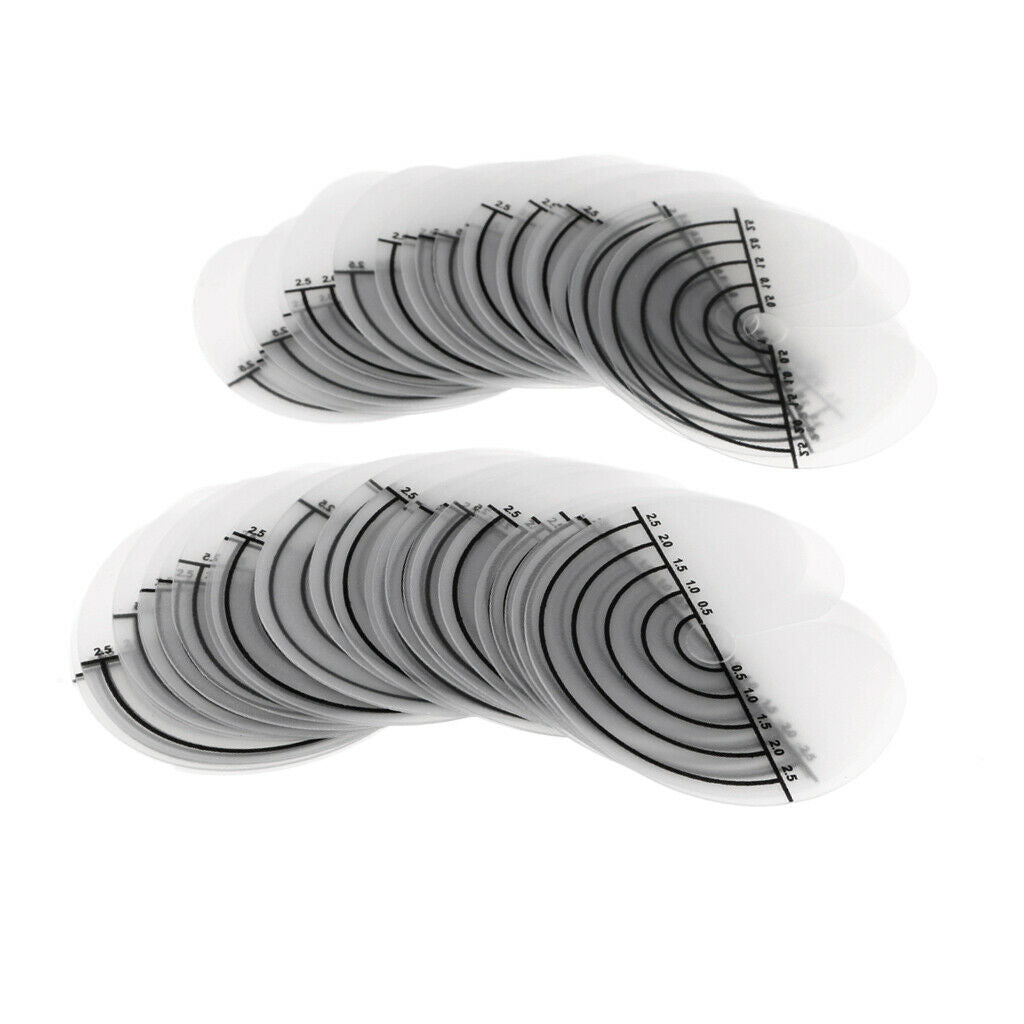 Lots 100 Clear Heat Shield Fusion Glue Hair Protector for Hair Extension