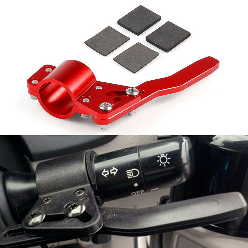 Aluminum Car Steering Wheel Turn Rod Extension Turn Signal Lever Position Up Kit