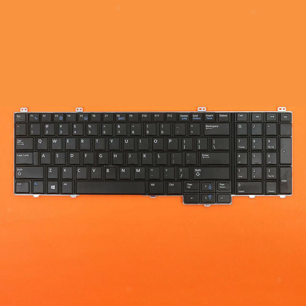 US Layout Keyboard Replacement Repair Parts for Dell Latitude E5540 PC Black