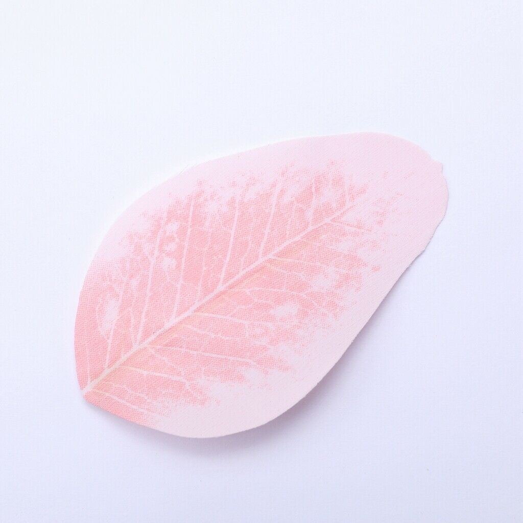 50x Artificial Peach Leaves Wreath Wedding Headwear Flower Decor DIY Crafts