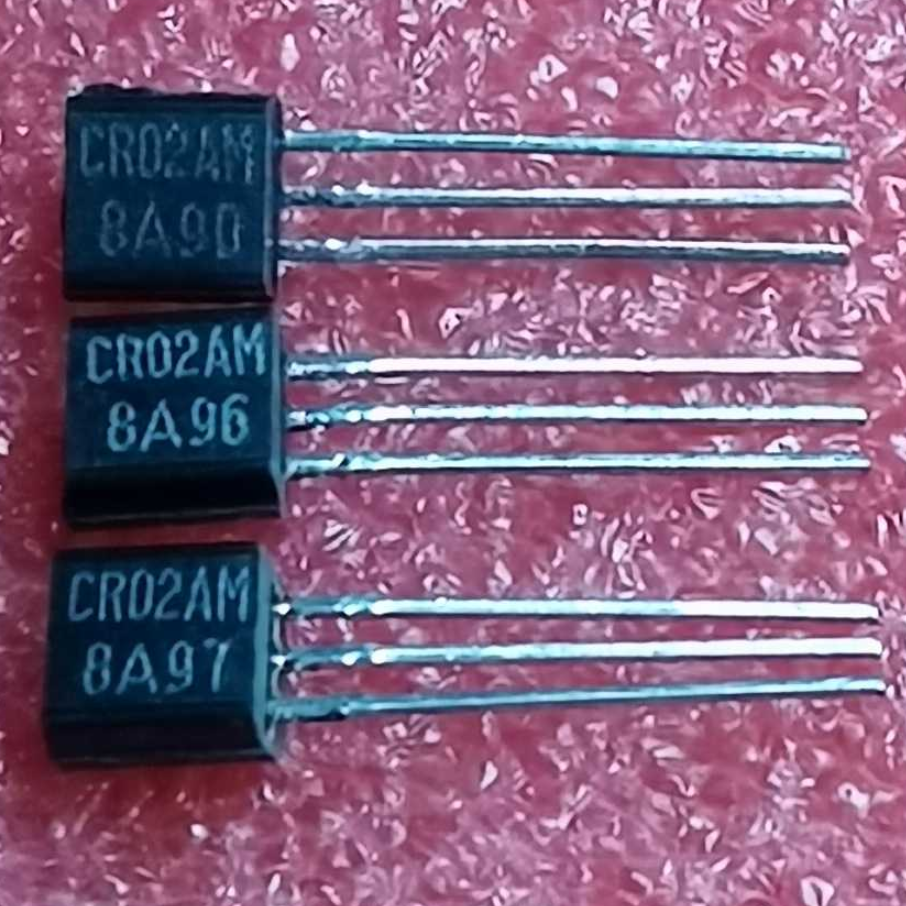 5PCS  THYRISTOR MITSUBISHI/RENESAS TO-92 CR02AM-8A CR02AM-8A-A CR02AM