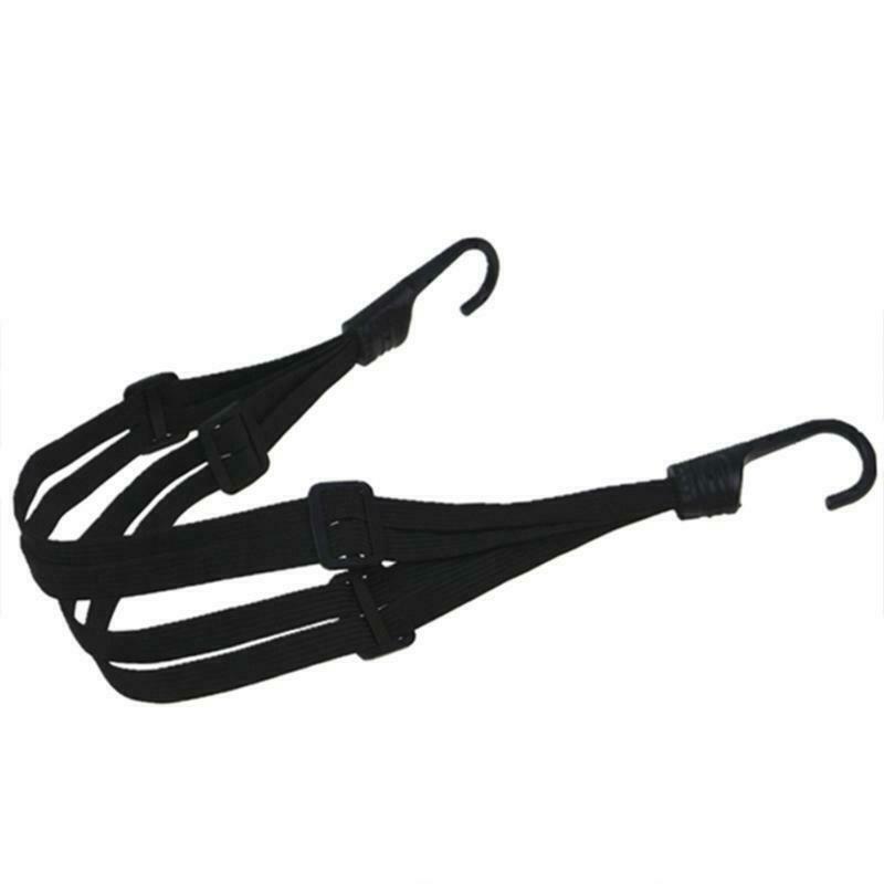 60cm Lengt Helmet Luggage Tied Rope Stacking Banding Elastic Cord with Hooks