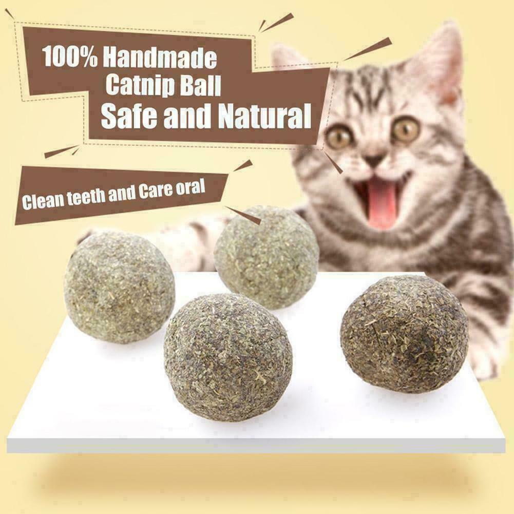 Cat Snack Catnip Ball Lick Nutrition Ball Molar Cleaning AU Cat Snacks