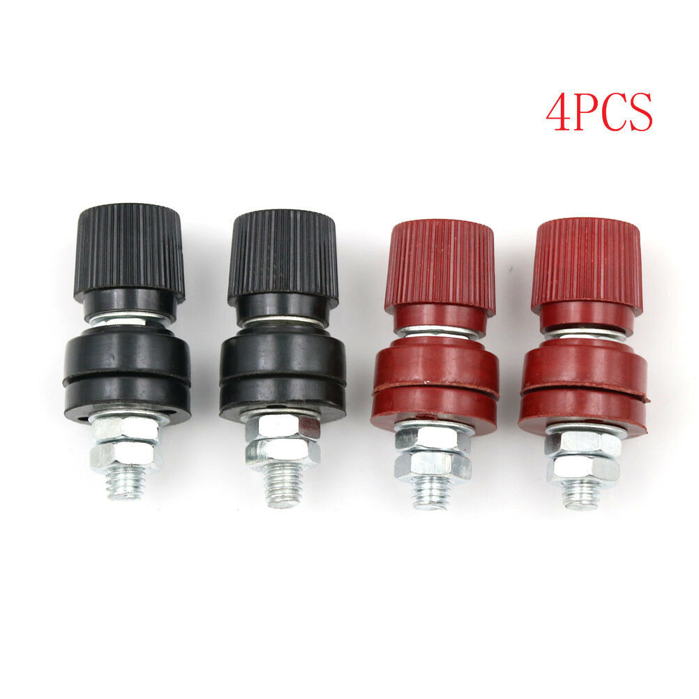 4pcs Terminal 6mm Screw M6 Power Supply Terminals Binding P XjSJCA